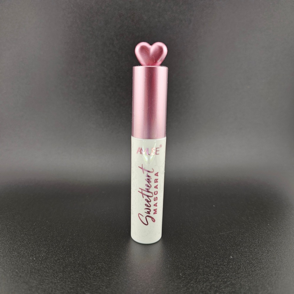 Amuse Sweetheart Mascara Pink Heart Topper Beauty Makeup Cosmetic NEW